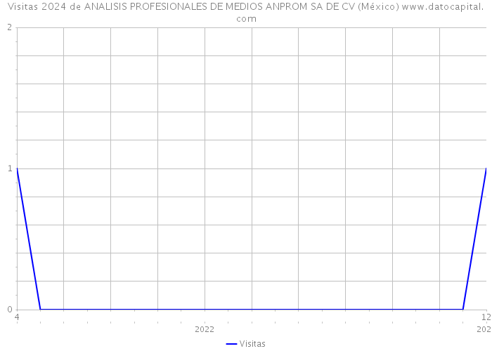 Visitas 2024 de ANALISIS PROFESIONALES DE MEDIOS ANPROM SA DE CV (México) 