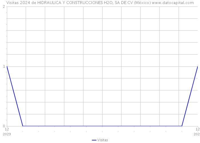Visitas 2024 de HIDRAULICA Y CONSTRUCCIONES H2O, SA DE CV (México) 