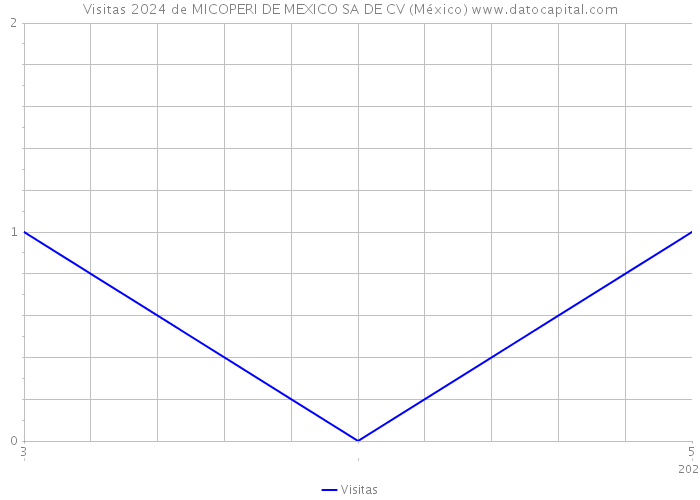 Visitas 2024 de MICOPERI DE MEXICO SA DE CV (México) 
