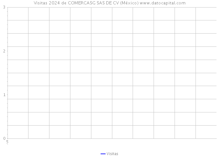 Visitas 2024 de COMERCASG SAS DE CV (México) 