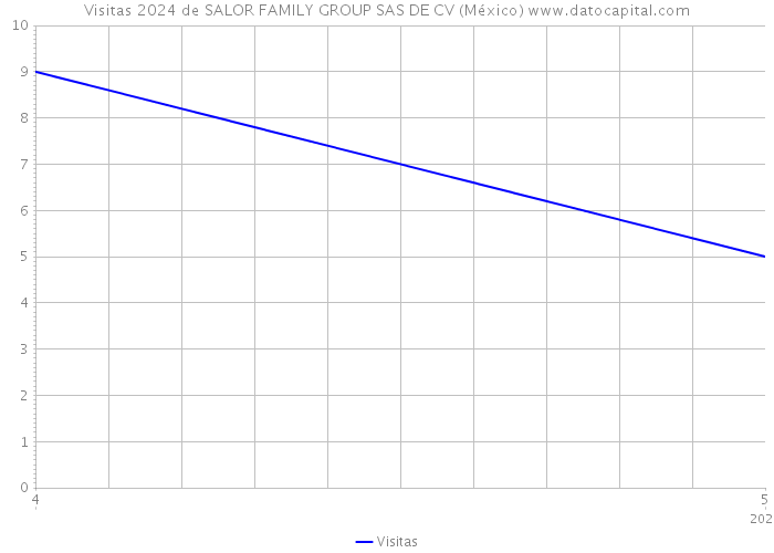 Visitas 2024 de SALOR FAMILY GROUP SAS DE CV (México) 